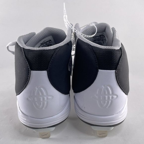 Nike Huarache 2k Filth Pro Metal Baseball Cleats Black Gray 807128-001 Size 7.5 - Picture 6 of 7